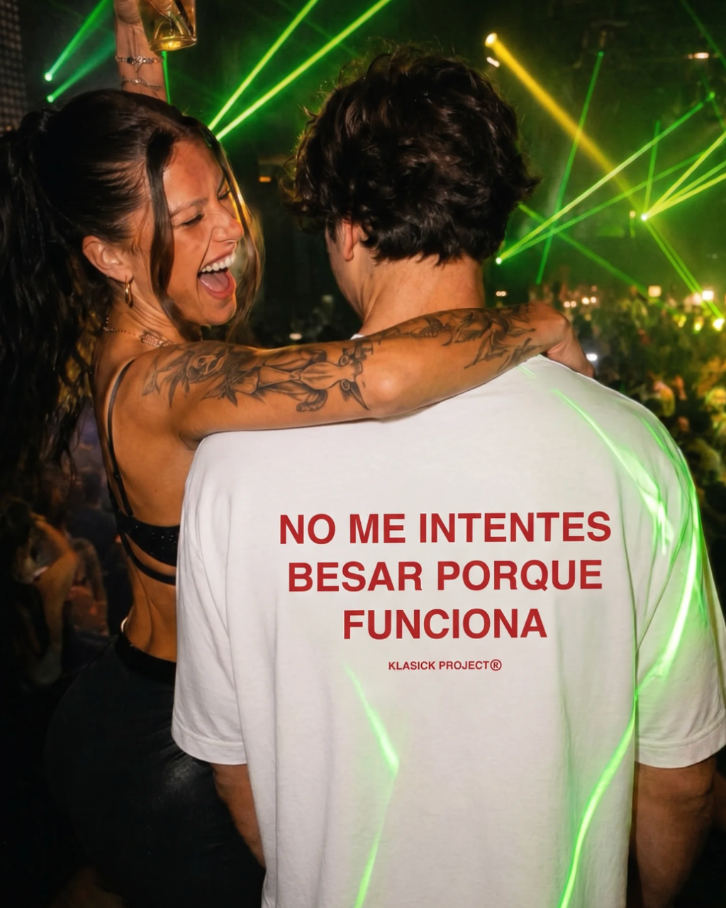 NO ME INTENTES BESAR CAMISETA