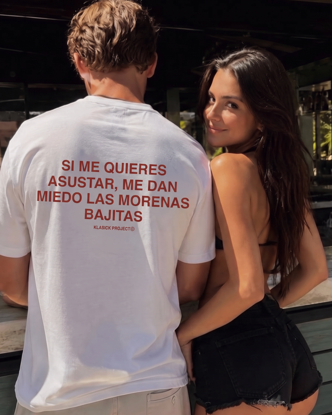 ASUSTAR MORENAS CAMISETA