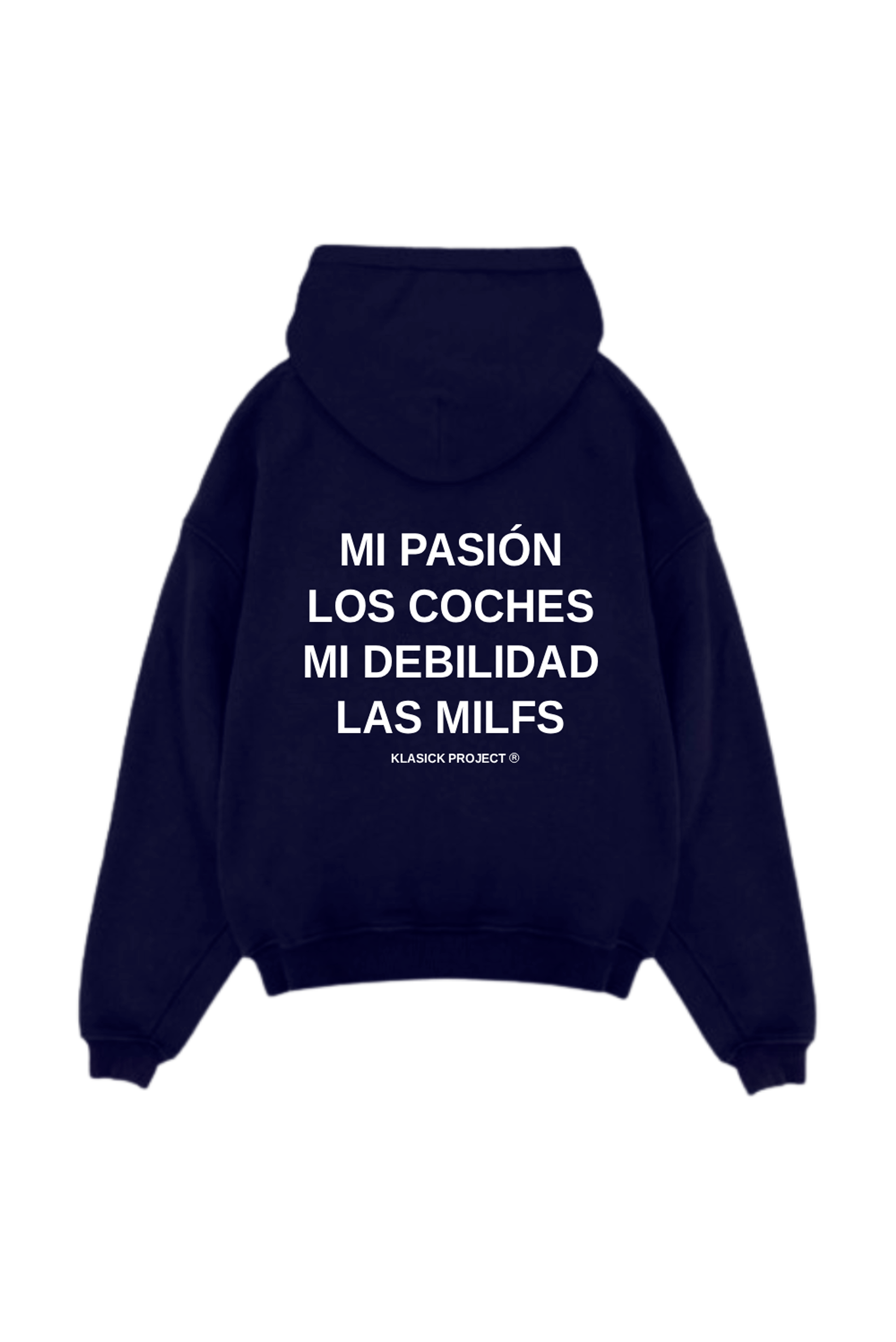 SUDADERA CON CAPUCHA PASIÓN Y DEBILIDAD