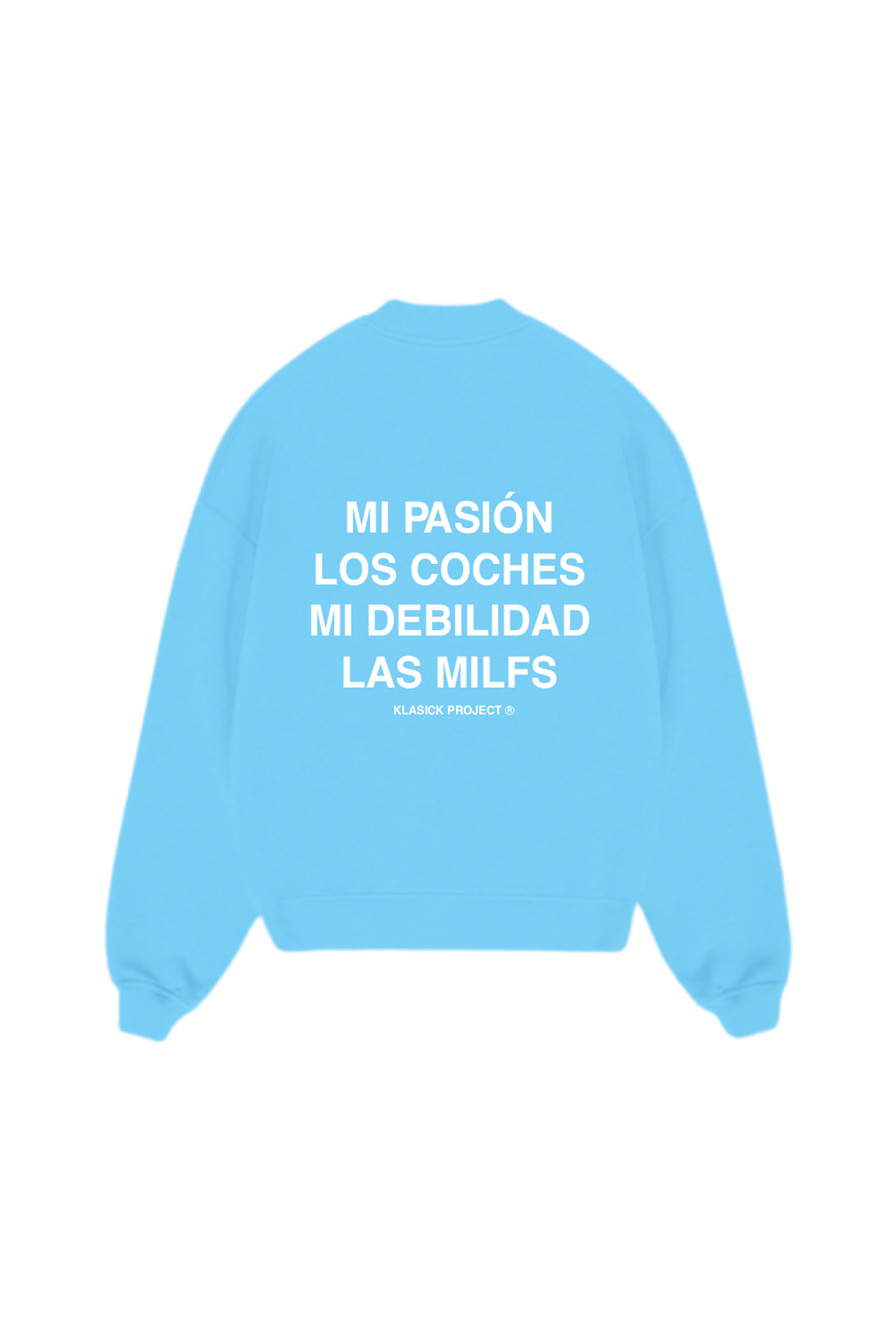 SUDADERA SIN CAPUCHA PASIÓN Y DEBILIDAD