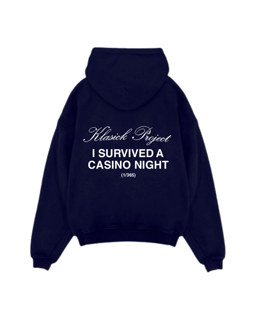 SUDADERA CON CAPUCHA CASINO NIGHT