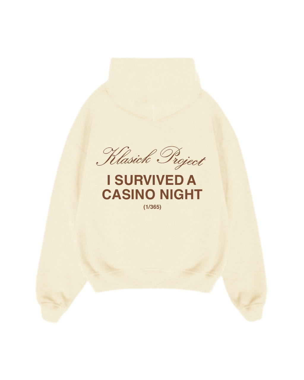 SUDADERA CON CAPUCHA CASINO NIGHT