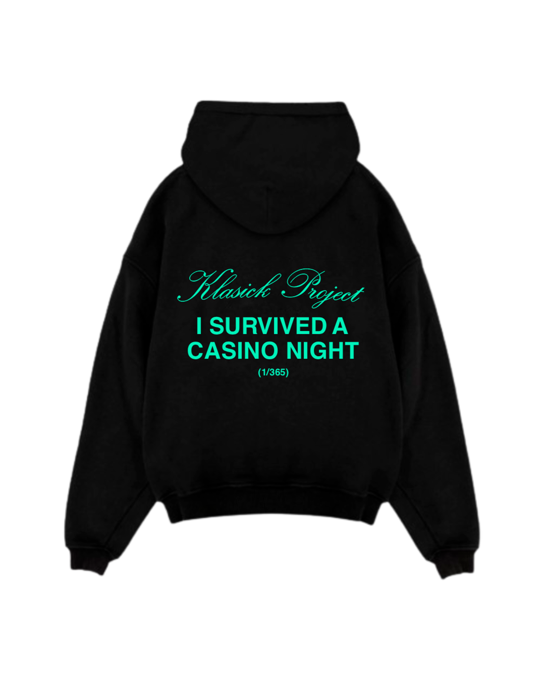 SUDADERA CON CAPUCHA CASINO NIGHT