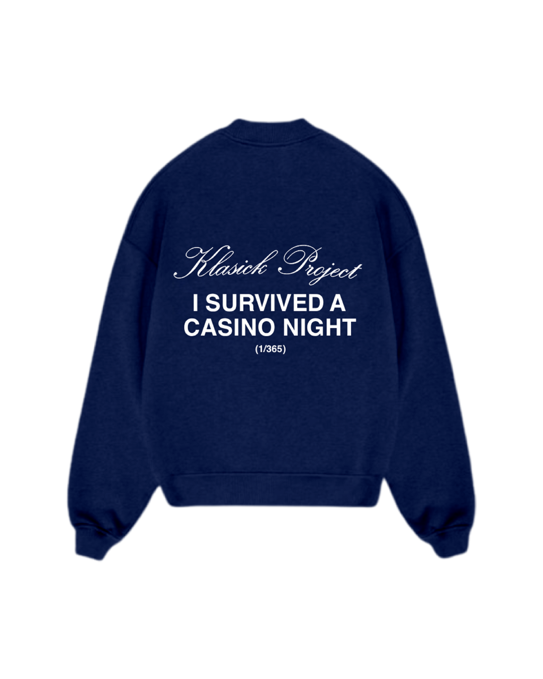SUDADERA SIN CAPUCHA CASINO NIGHT
