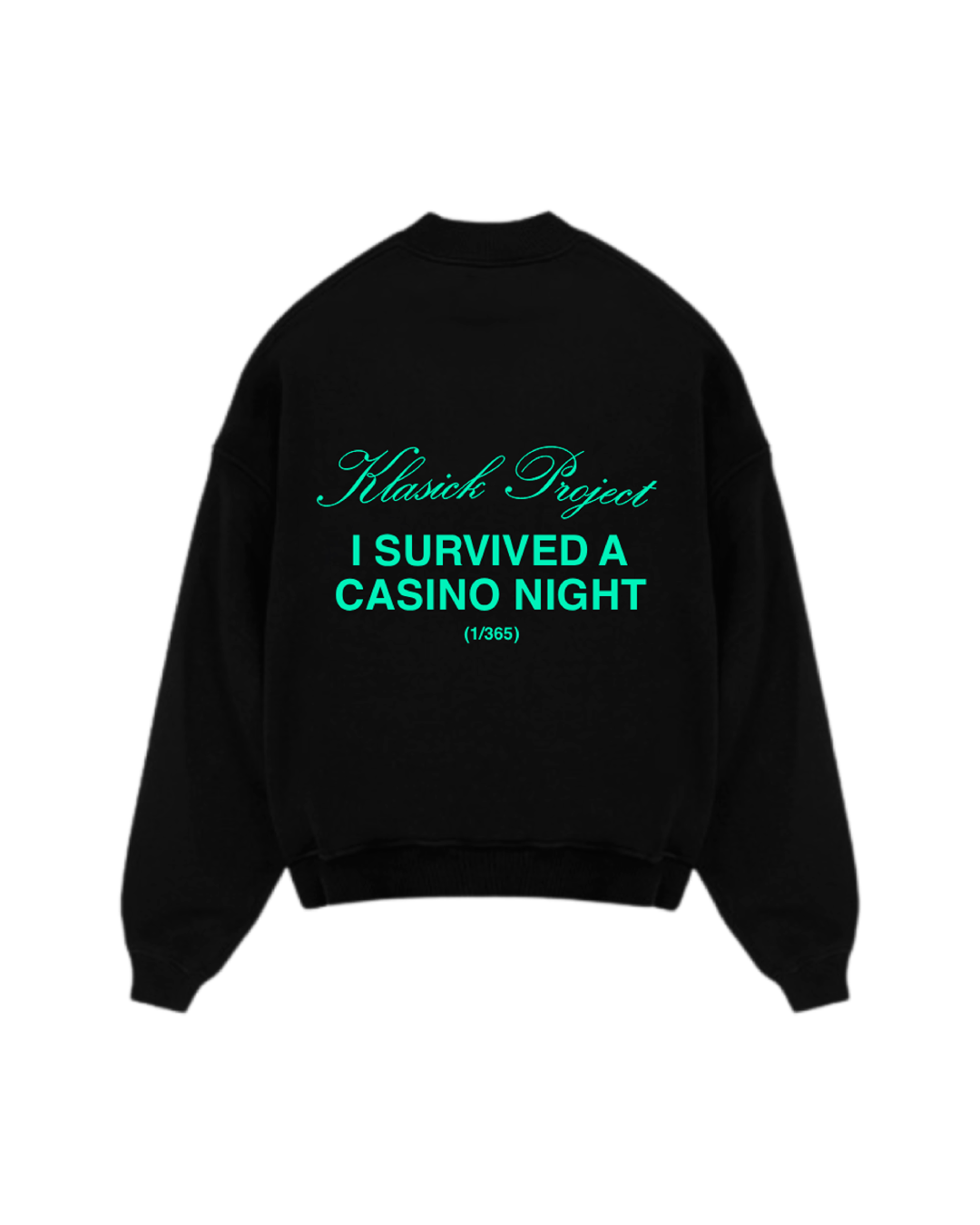 SUDADERA SIN CAPUCHA CASINO NIGHT