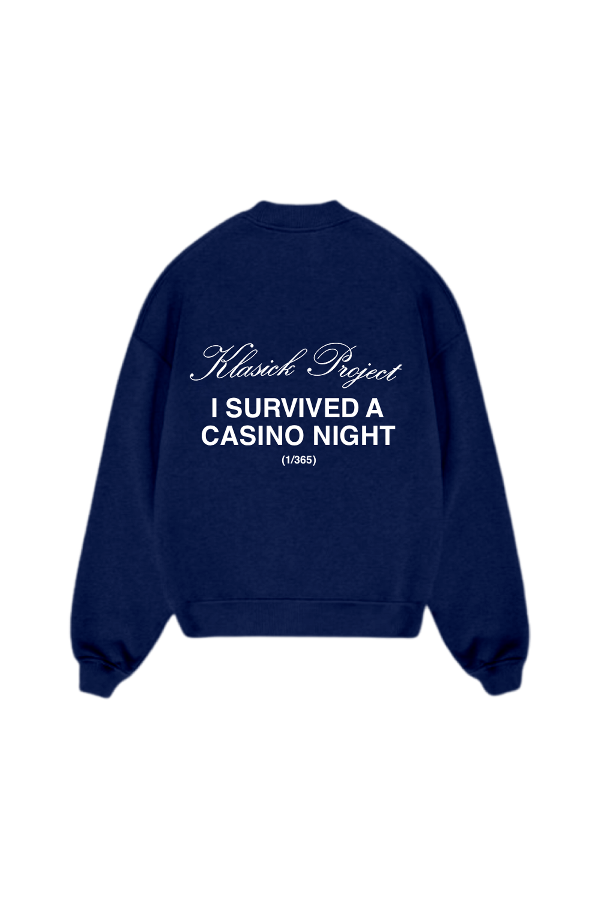 SUDADERA SIN CAPUCHA CASINO NIGHT