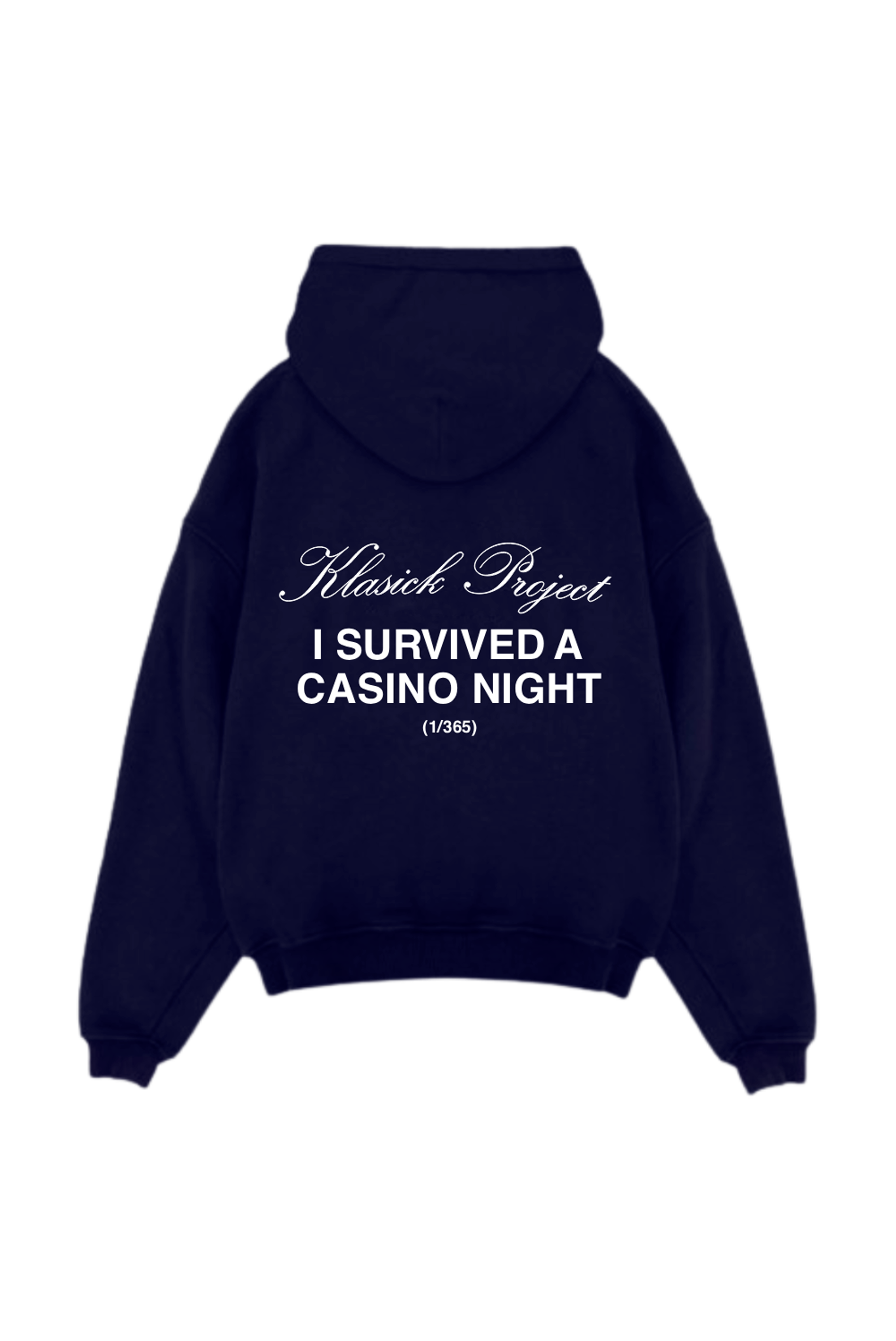 SUDADERA CON CAPUCHA CASINO NIGHT