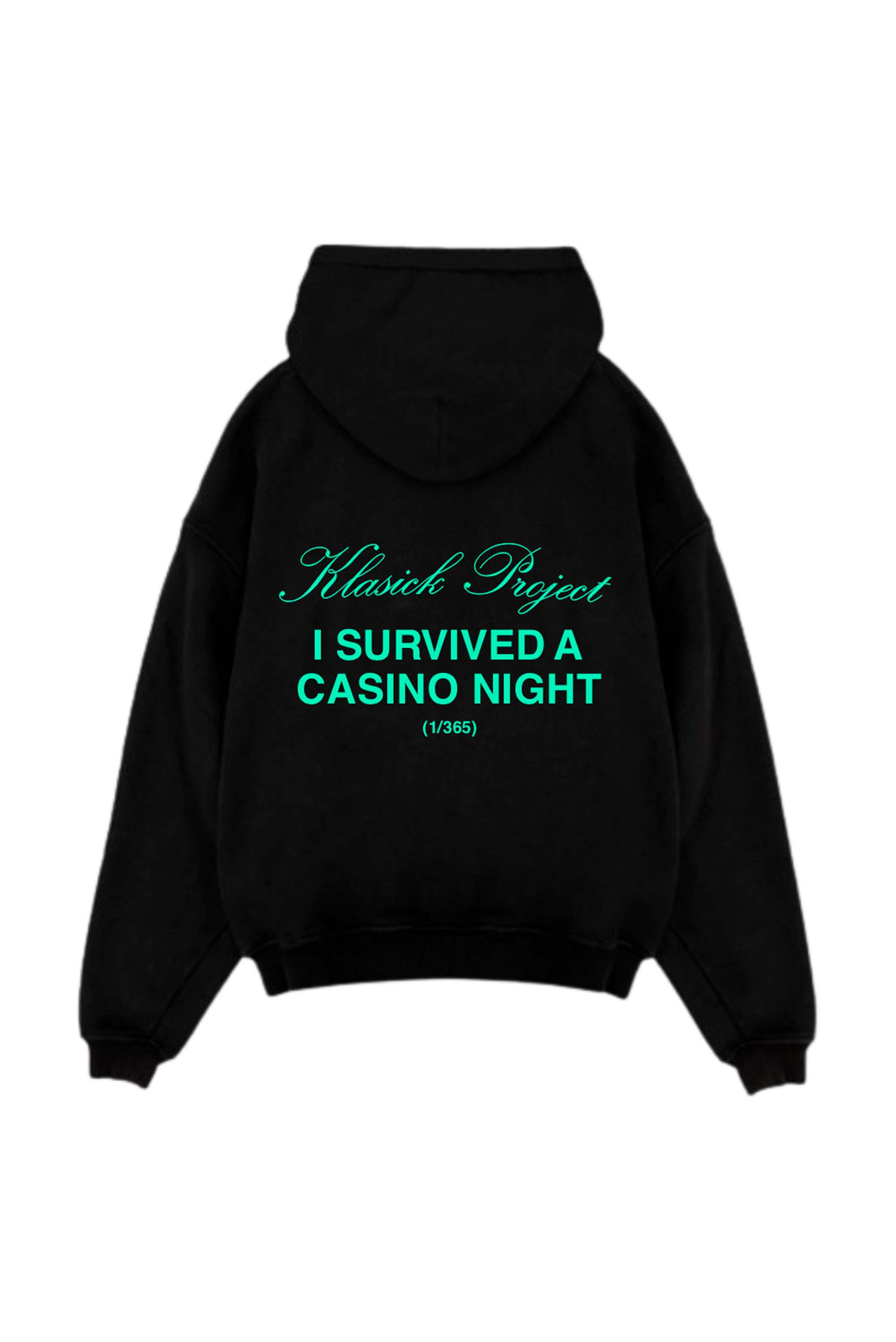 SUDADERA CON CAPUCHA CASINO NIGHT