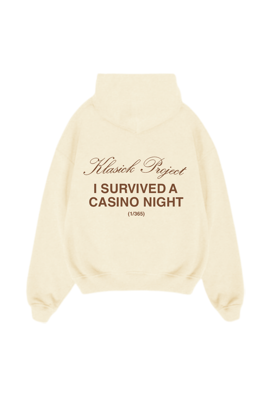 SUDADERA CON CAPUCHA CASINO NIGHT