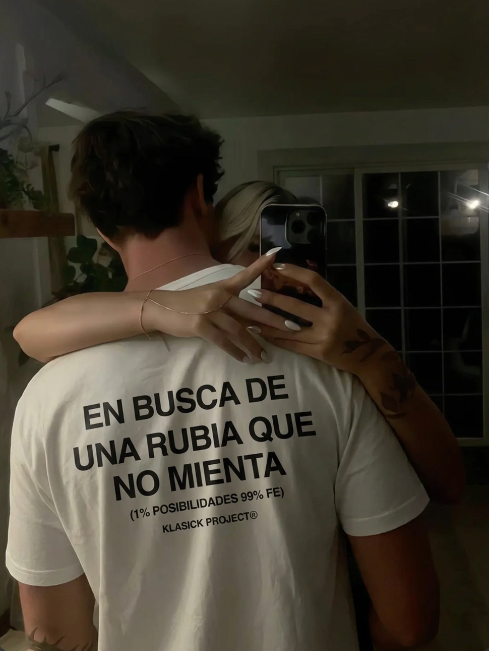 CAMISETA RUBIA QUE NO MIENTA