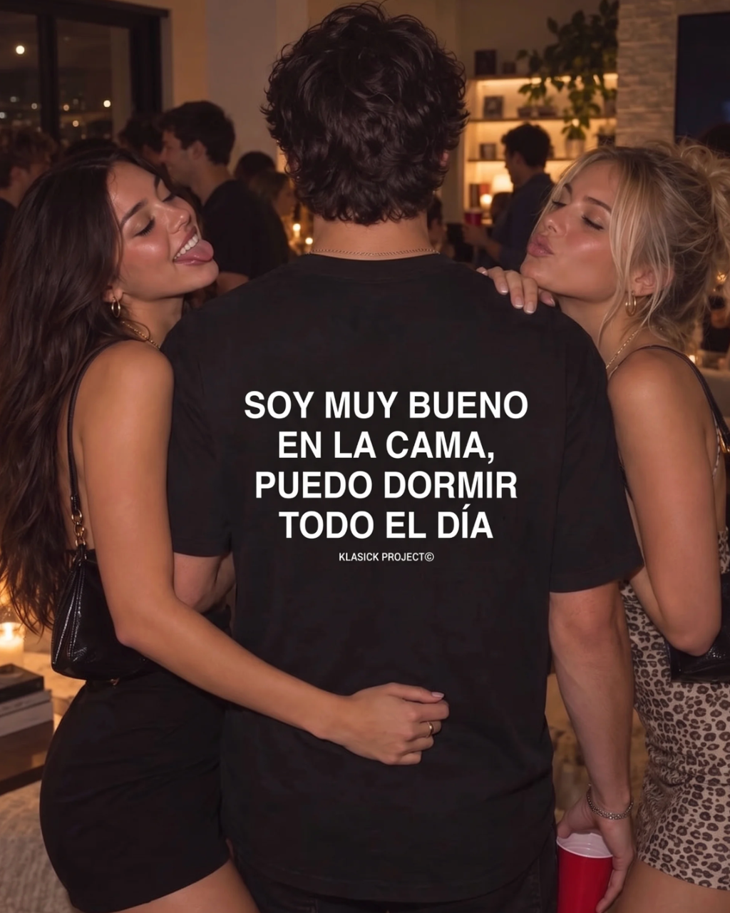 SOY MUY BUENO EN LA CAMA CAMISETA