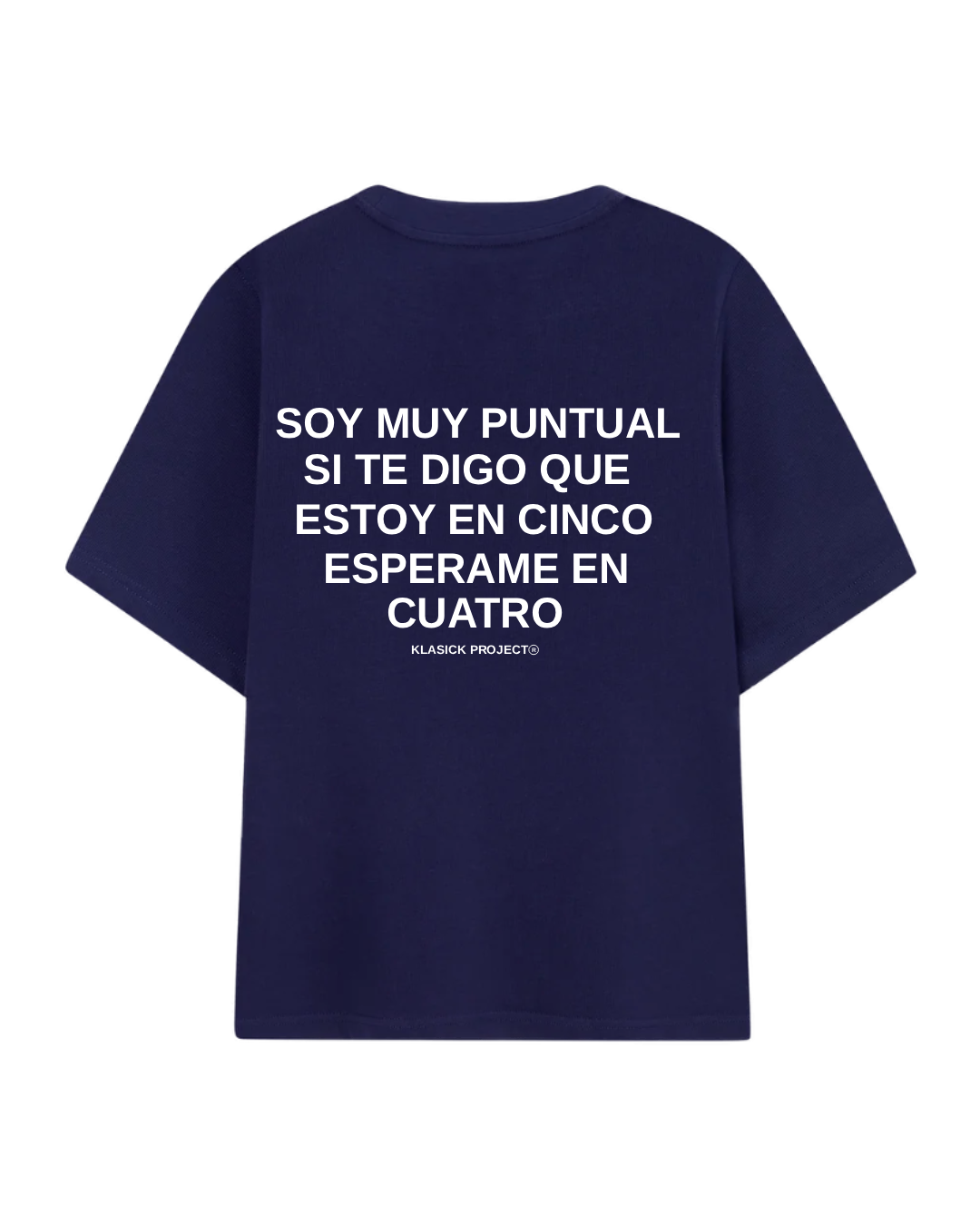 SOY MUY PUNTUAL...