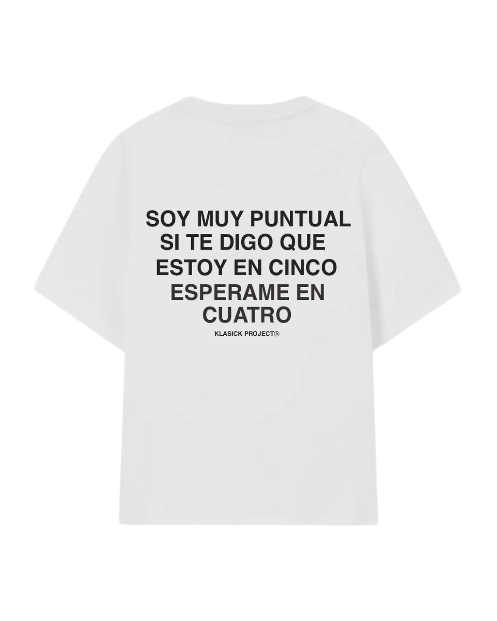 SOY MUY PUNTUAL...
