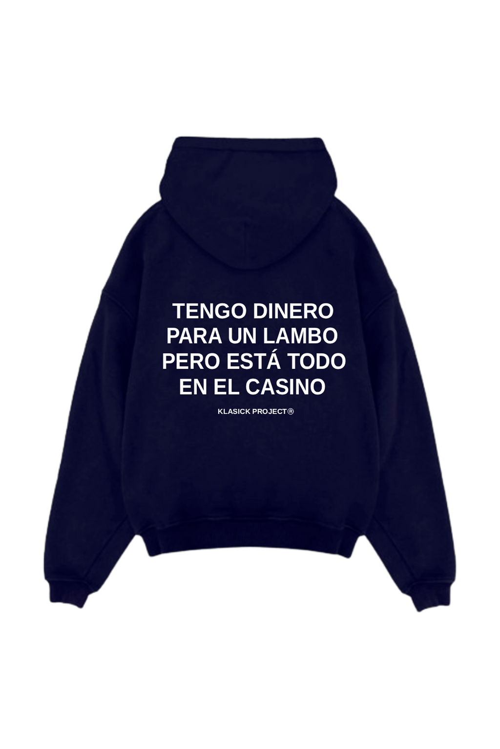 SUDADERA CON CAPUCHA LAMBO Y CASINO