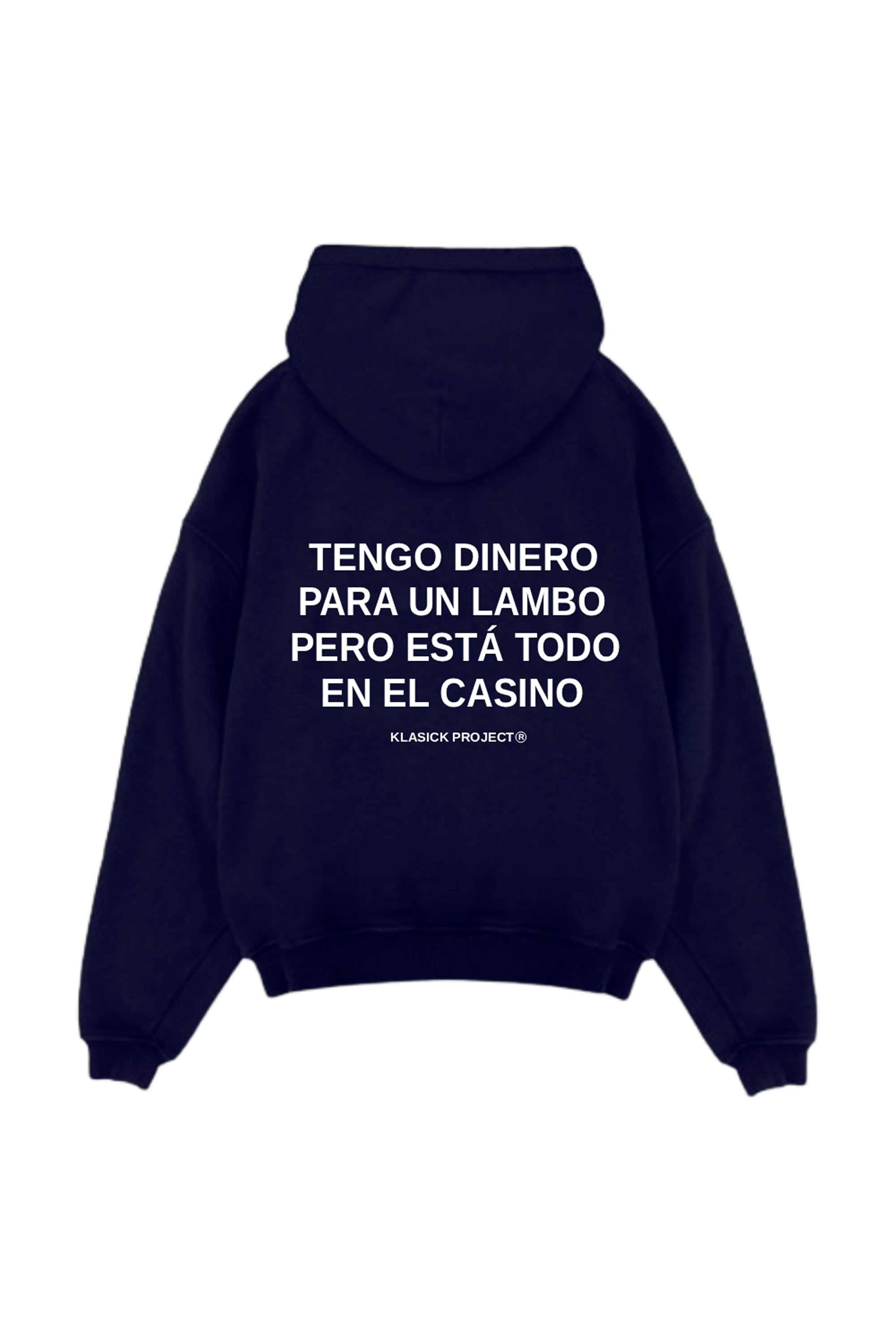 SUDADERA CON CAPUCHA LAMBO Y CASINO