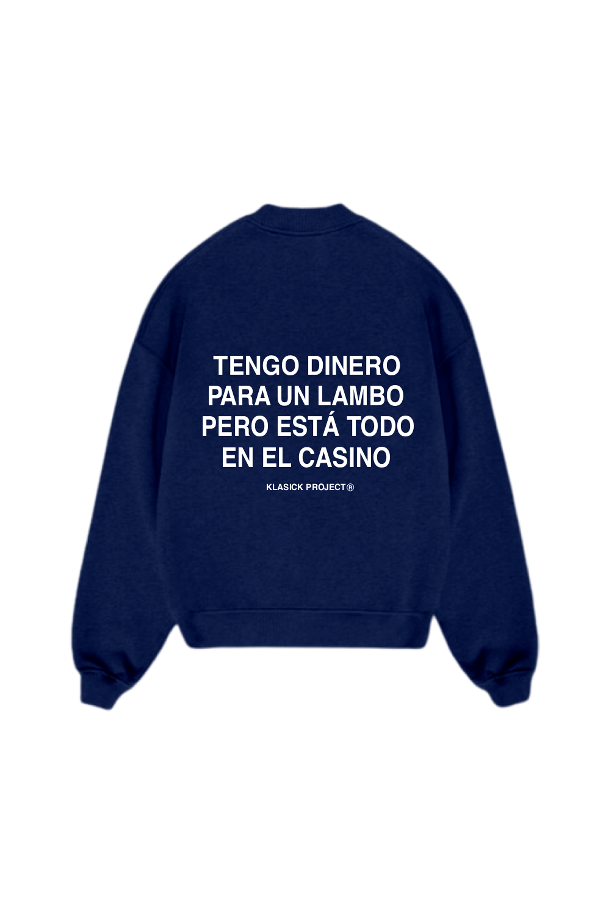 SUDADERA SIN CAPUCHA LAMBO Y CASINO