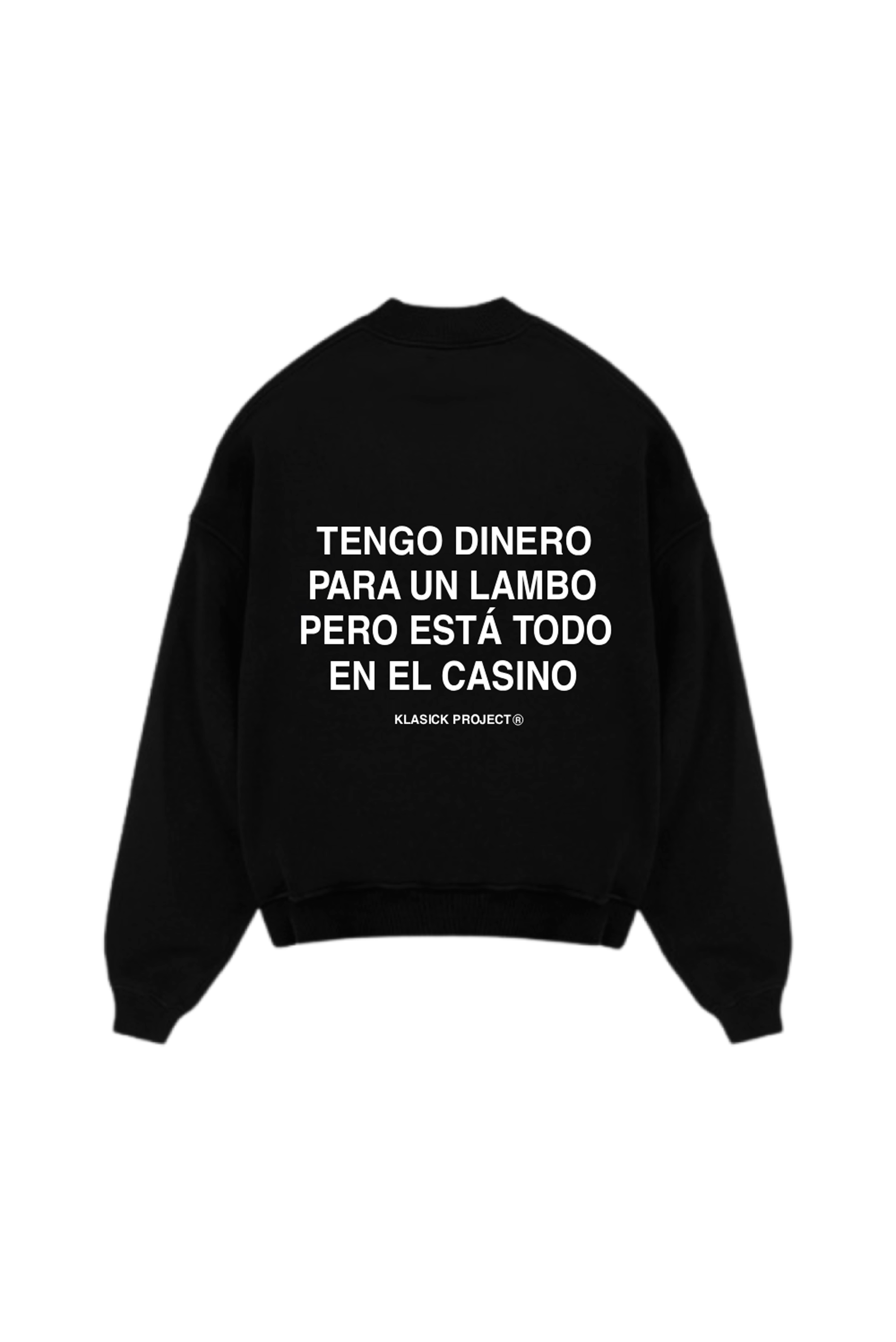SUDADERA SIN CAPUCHA LAMBO Y CASINO