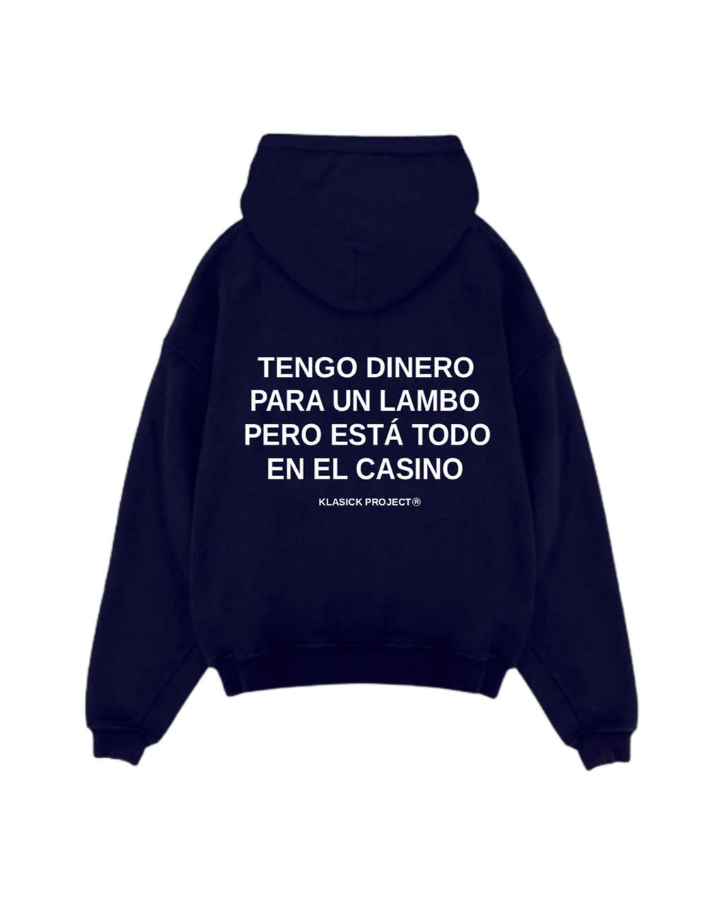 SUDADERA CON CAPUCHA LAMBO Y CASINO