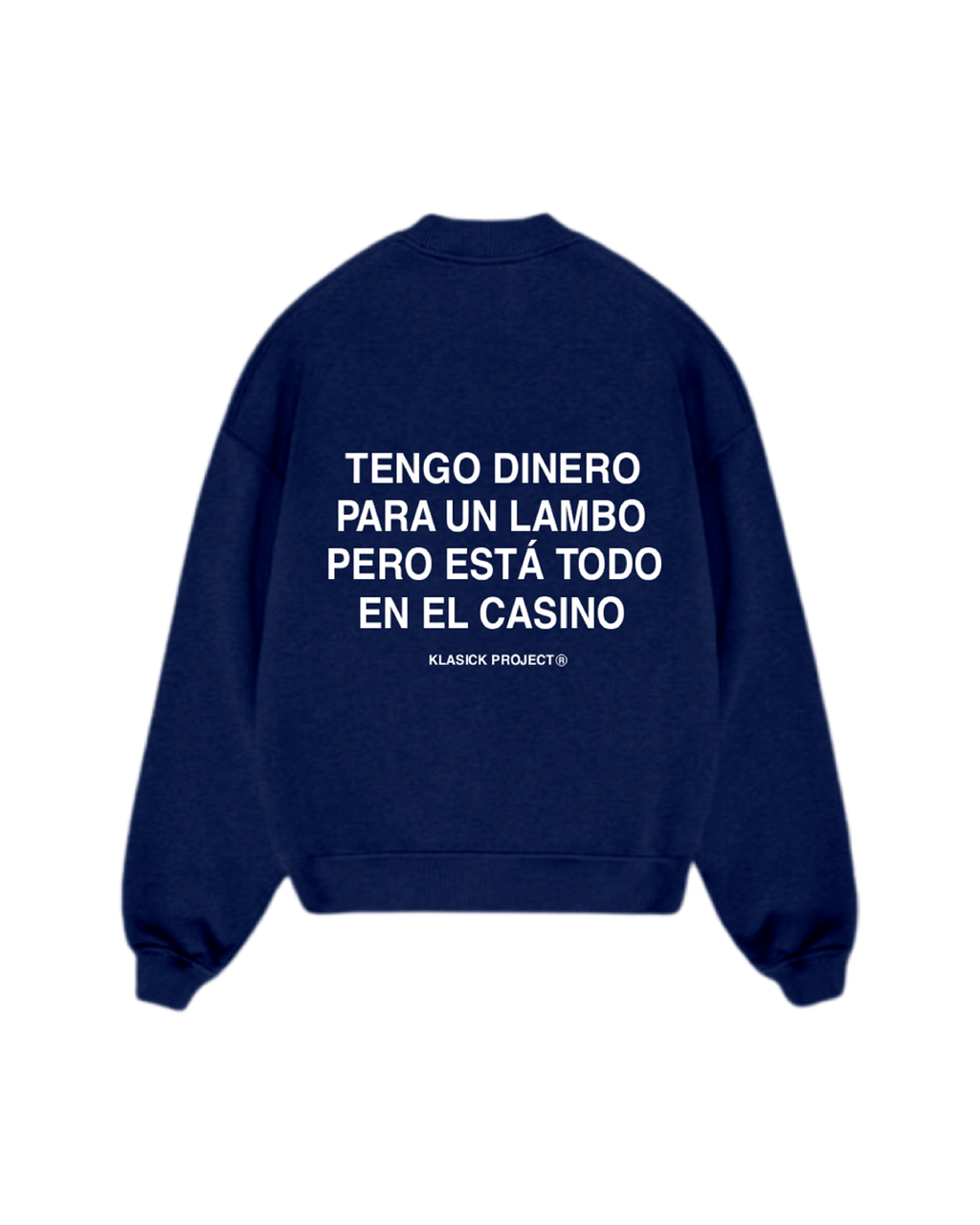SUDADERA SIN CAPUCHA LAMBO Y CASINO