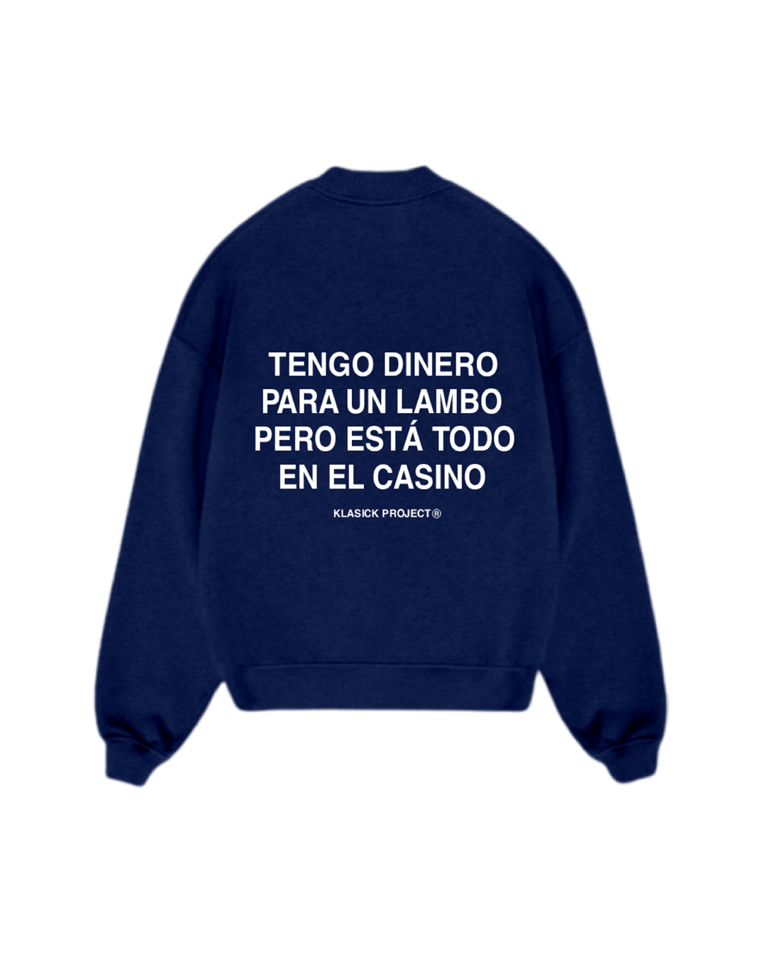 SUDADERA SIN CAPUCHA LAMBO Y CASINO