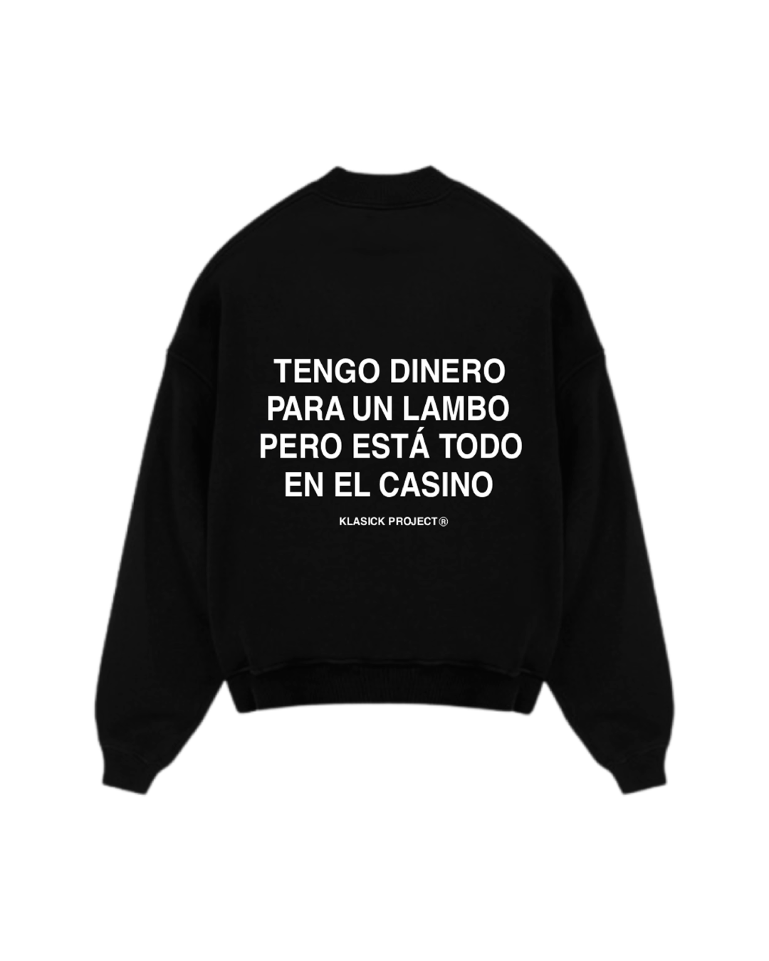 SUDADERA SIN CAPUCHA LAMBO Y CASINO