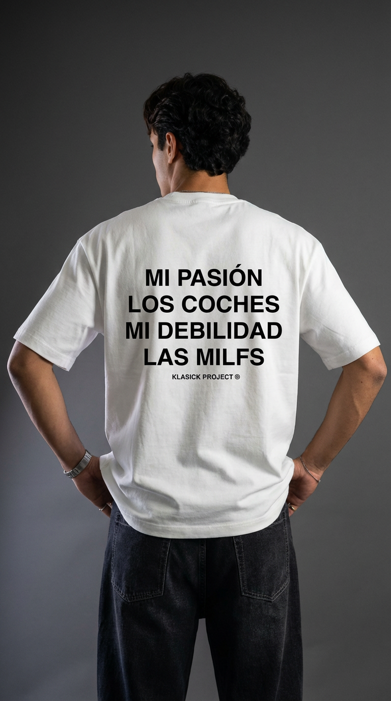 CAMISETA PASIÓN Y DEBILIDAD